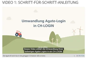 Für das neue CH-Login gibt es ein Video zur Erklärung, siehe Link im Text.
