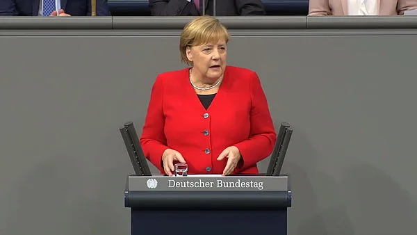 3e1cfab6ee666127bf444e9ef630ab46a2595b6b Man dürfe keinen Zweifel daran lassen, „dass wir heimische Lebensmittel wollen und eine starke Landwirtschaft“, so Angela Merkel. (Bild Deutscher Bundestag)