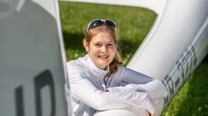 Barbara Muntwyler ist seit sieben Jahren Segelflugpilotin. (Bilder Pia Neuenschwander)