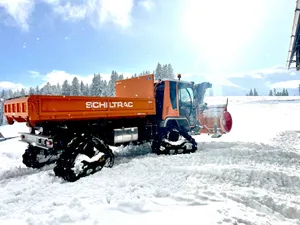 «Swiss made»: Das Interesse am mit einem Mtrac-Raupenfahrwerk versehenen Schiltrac ist gross.