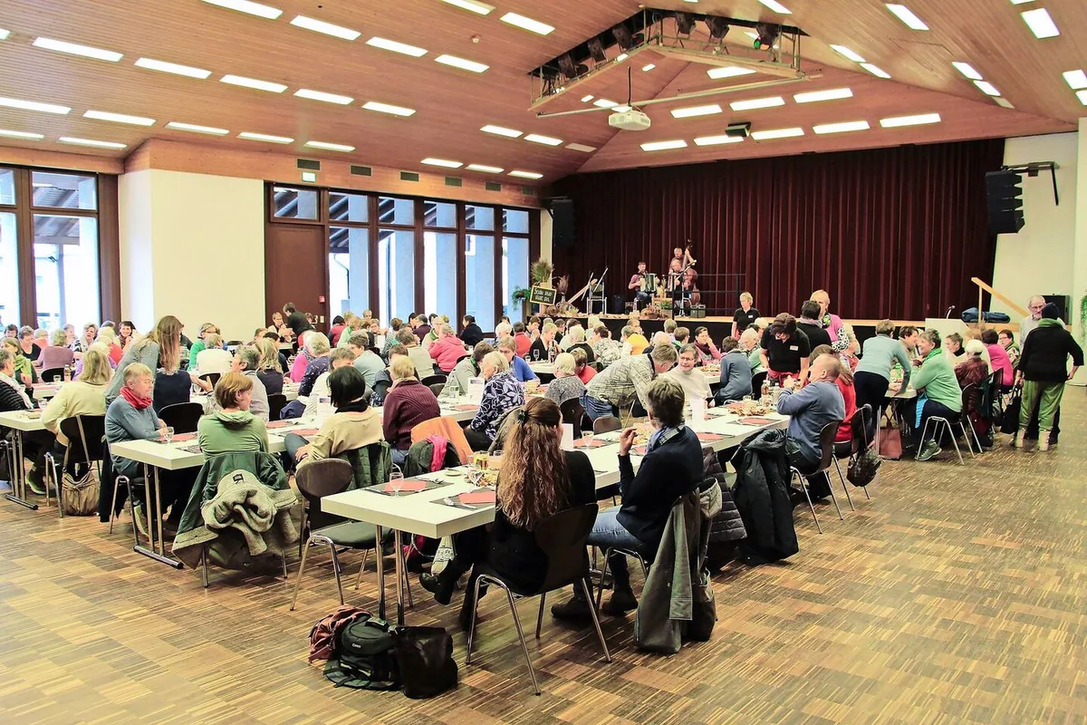 Das gemeinsame Mittagessen und die Musik rundeten die Wallfahrt ab.