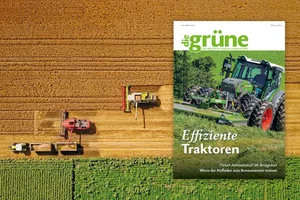 Das März Heft von «die grüne» behandelt unter anderem die Themen Anbindestall, Hofläden und Zuckerrübenanbau. (Bild DG)