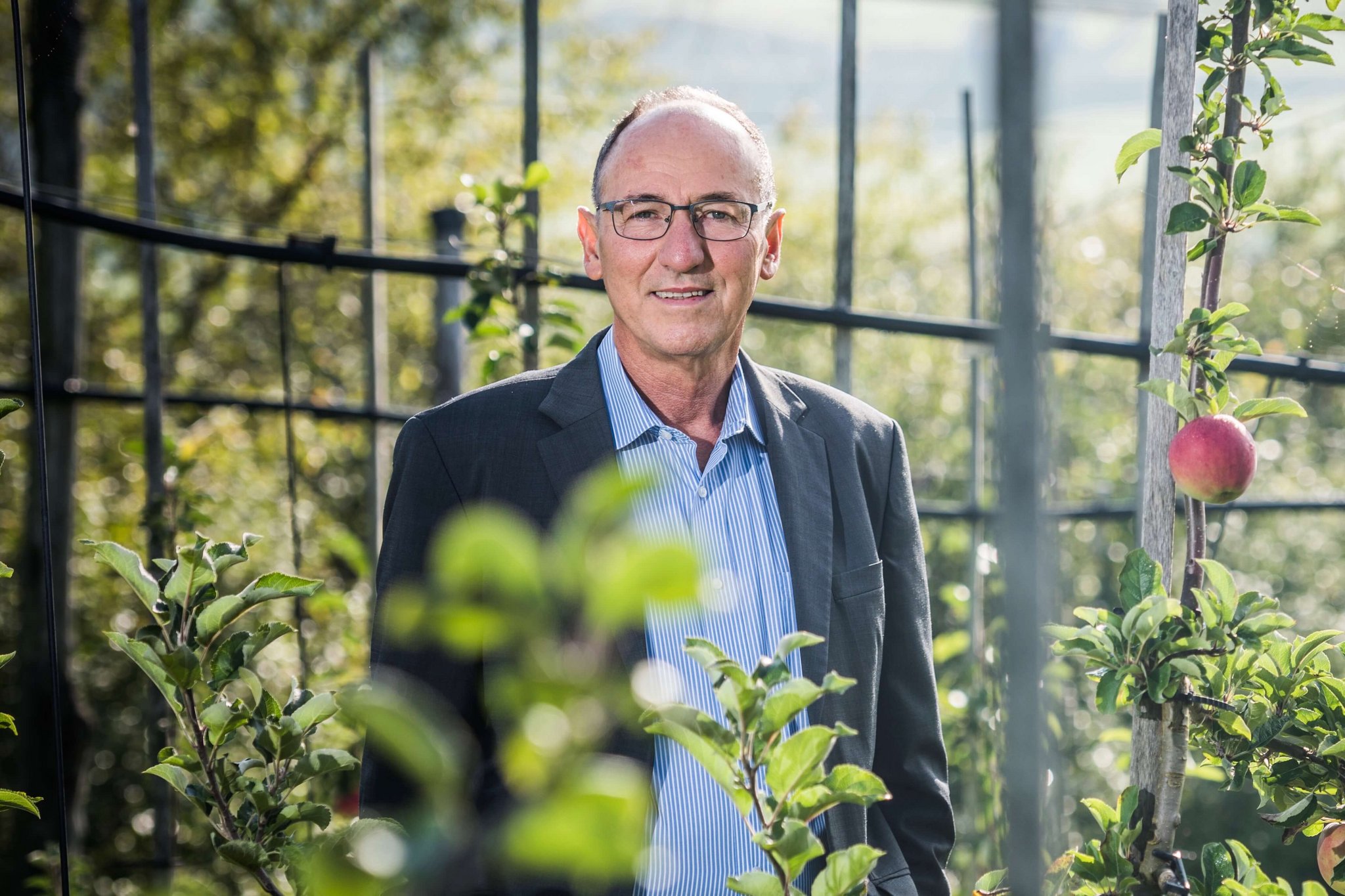 Urs Niggli, Schweizer Agrarforscher und Ex-Direktor des  Forschungsinstitutes für biologischen Landbau. Bild: Samuel Schalch / FiBL