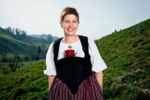 Monika Kurmann-Emmenegger muss im Alltag oft weitreichende Entscheidungen treffen. Den Kopf lüftet sie beim Jodeln aus.