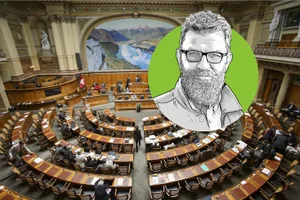 Von Politik (im Bild der Nationalratssaal), Umweltorganisationen, Detailhandel und Konsumenten können die Landwirte wenig Unterstützung erwarten, kritisiert «die grüne»-Chefredaktor Jürg Vollmer.