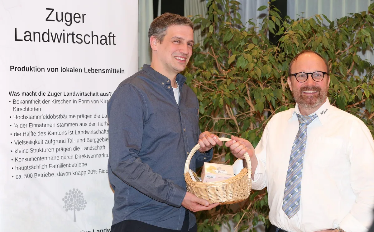 Bild1_52_ Neuer Zuger Bauernpräsident Martin Merz ist trotz Milchkrise zuversichtlich