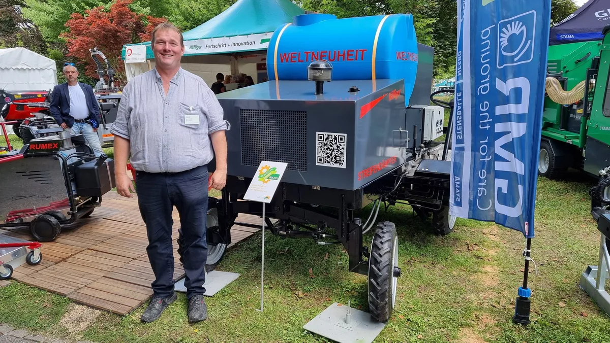 20220629_123418 Neue Bodenbearbeitung mit Dampf statt Spritze