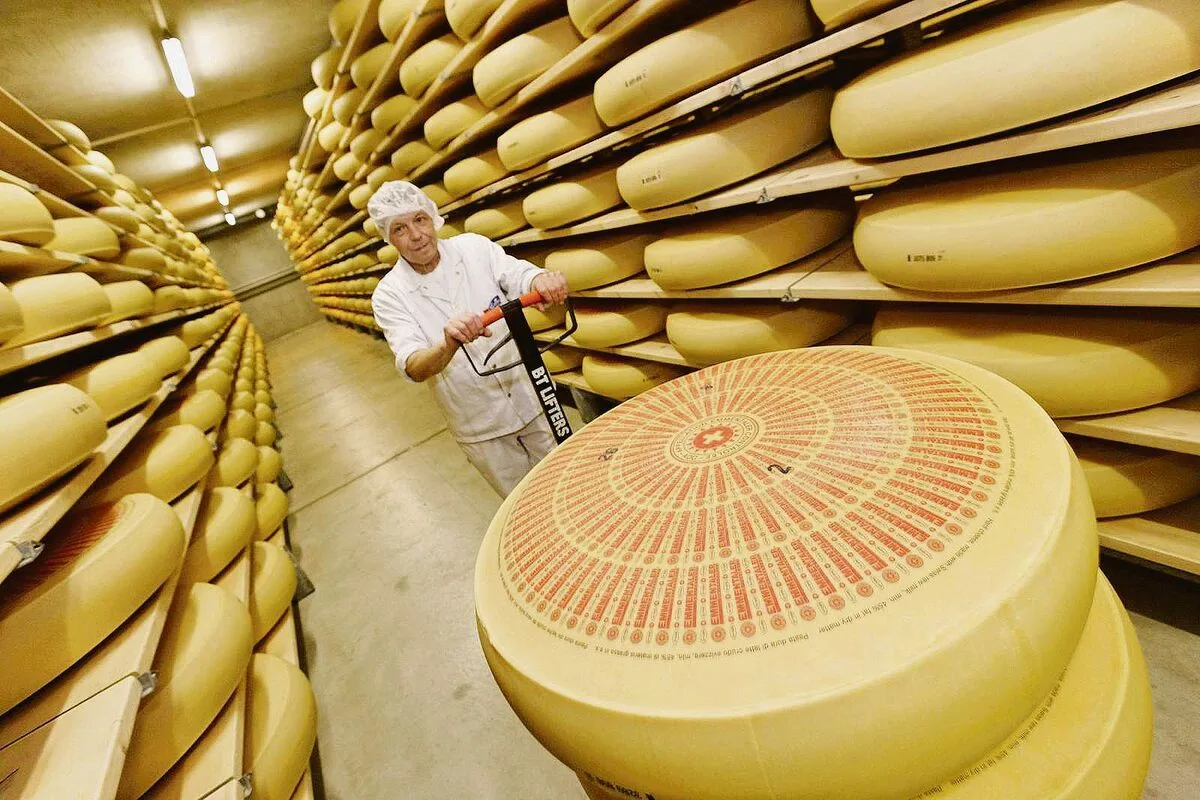 Der Export von Käse bereitet derzeit Mühe, die Qualität bleibt aber sehr hoch.