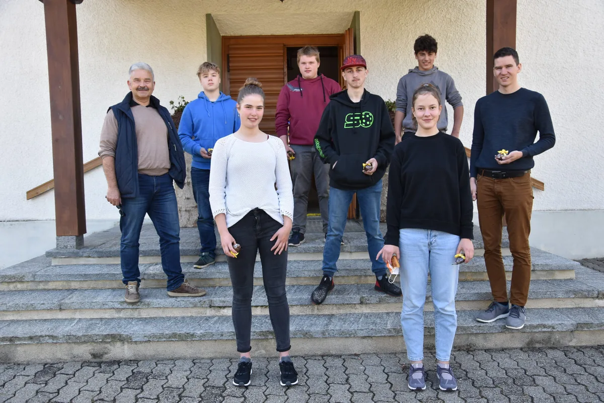 6c4733f86c308cb2fc579e03f6ce1650e0008cea Im Rahmen der Vorbereitung auf ihre Konfirmation machten sich die Jugendlichen Gedanken darüber, wem gegenüber sie sich dankbar erweisen könnten – z. B. gegenüber Bäuerinnen und Bauern. (Bild Barbara Heiniger)