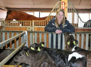 Die Landwirtin Patricia Krummenacher lebt in Kottwil auf dem Bauernbetrieb ihres Lebenspartners.