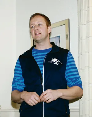 Spezialist in Fortpflanzungsfragen: Veterinär Andreas Bucher.(Bild Heinz Abegglen)