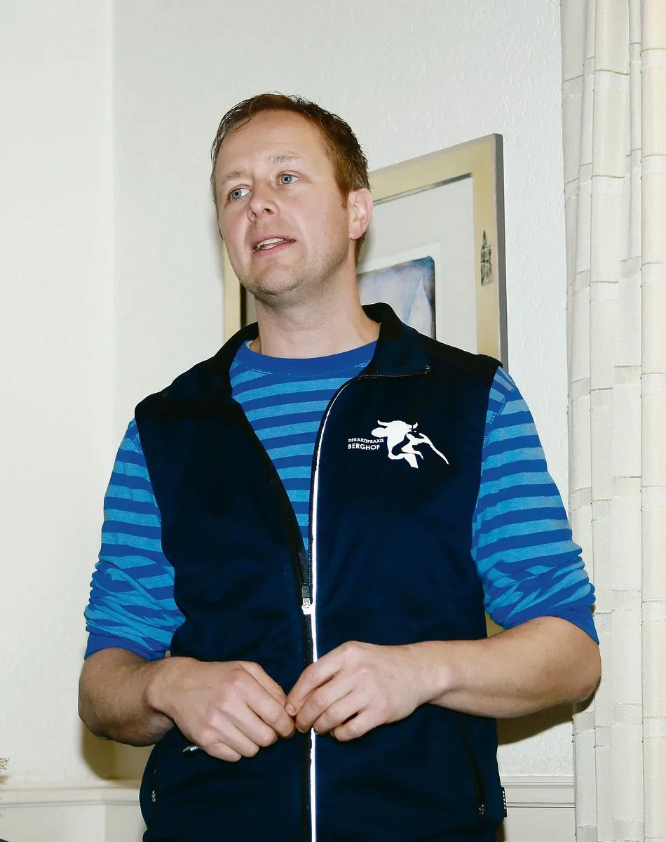 Spezialist in Fortpflanzungsfragen: Veterinär Andreas Bucher.(Bild Heinz Abegglen)