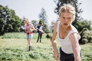 Paulines Lebensentwurf vom autonomen Leben auf dem Bauernhof gerät während des Film ins Wanken. (Filmstills zVg)