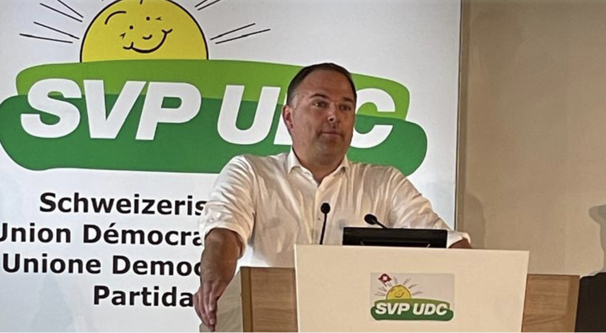 Marcel Dettling ist neuer Präsident der SVP Schweiz