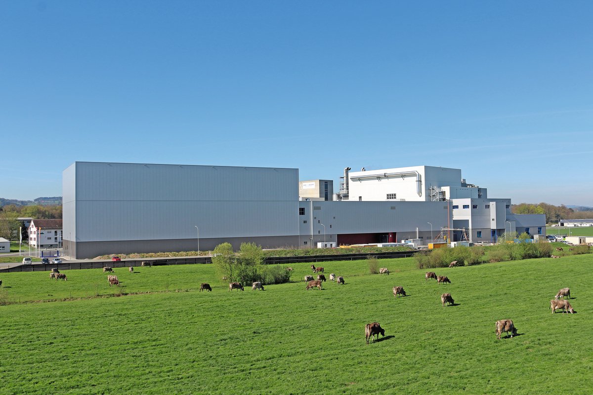 In Sulgen TG hat Hochdorf in den letzten Jahren mehr als 150 Mio. Franken investiert. Bild: zVg Hochdorf