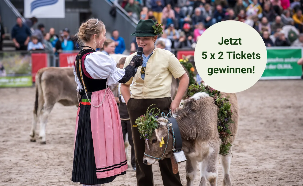 Gewinnen Sie mit etwas Glück zwei Tickets für die OLMA 2026. (Bild: Michael Huwiler)