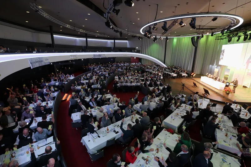 c32f666757431f7ab61122902ee6f24aaccf3b6b Die Delegiertenversammlung 2019 des SBV im Berner Kursaal. (Bild SBV)