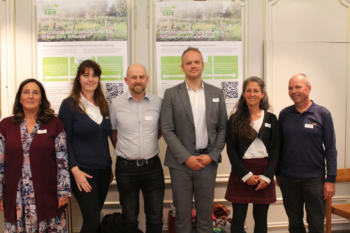 Der Dachverband Green Care Schweiz startet