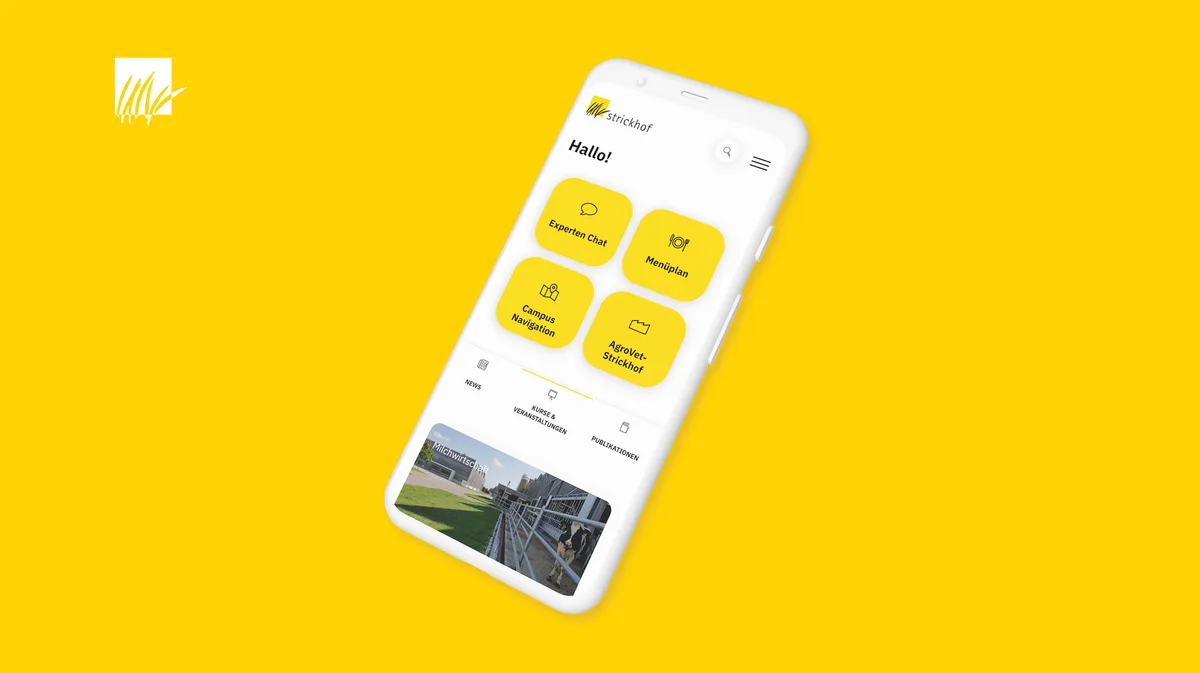 Strickhof_App_2 Der Strickhof lanciert eine eigene App für Landwirtinnen und Landwirte