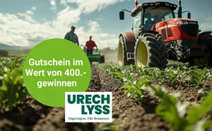 Abonnieren Sie «die grüne» und gewinnen Sie mit etwas Glück einen Gutschein von Urech Lyss im Wert von 400 Franken.