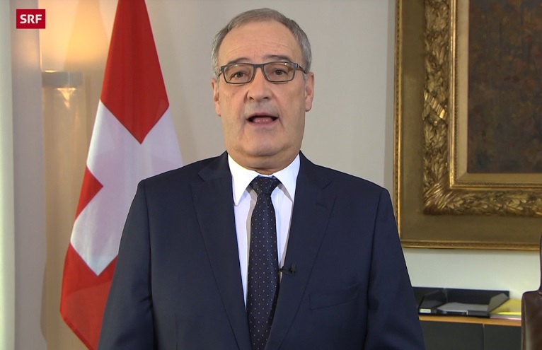 Guy Parmelin betont in Neujahrssprache die Bedeutung von «Swiss made»