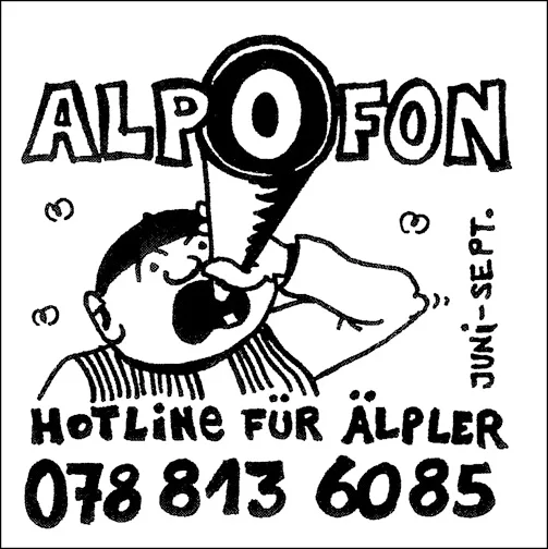 9867c4dfc24a325b997556396f416fa39482e241 Die Hotline für Älpler ist unter 078 813 60 85 zu erreichen. (Bild: Alpofon)