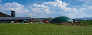 Ideale Kombination: Fotovoltaik- und Biogasanlagen auf dem Bauernhof. Zu prüfen seien künftig Zonen für erneuerbare Energien, um Konflikte mit der Raumplanung zu verhindern.