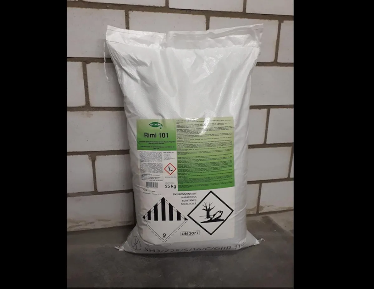5701f9e62012b610e74f3b4cc80825e93fb42901 Chlorpyrifos darf nur noch bis zum 30. Juni eingesetzt werden. Davon betroffen ist u.a. das Produkt Rimi 101. (Bild Sintagro AG)