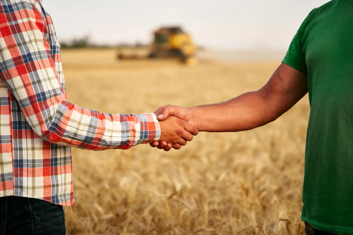 handschlag_getreide_fairness Bauernverband will höhere Produzentenpreise wegen neuer Auflagen und teurerer Produktionsmittel