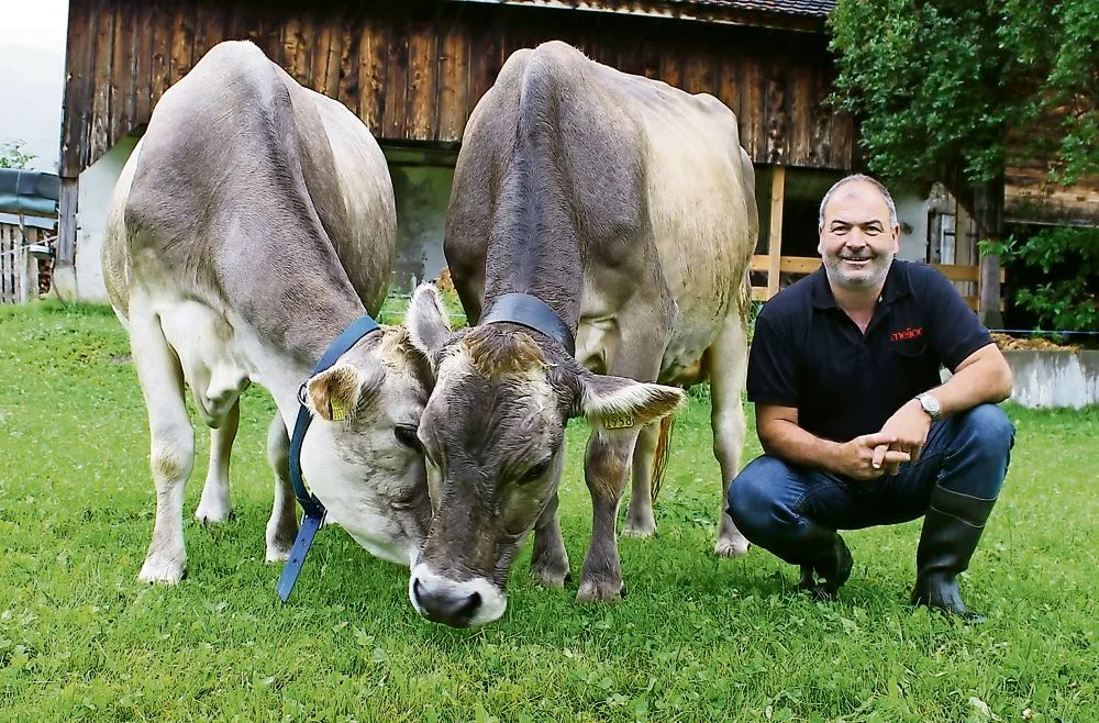 c23a37f8dc3de0f777f3504737d7650939660950 Der Urner Kari Herger ist von der Qualität seiner Braunen überzeugt. (Bild: Reto Betschart)