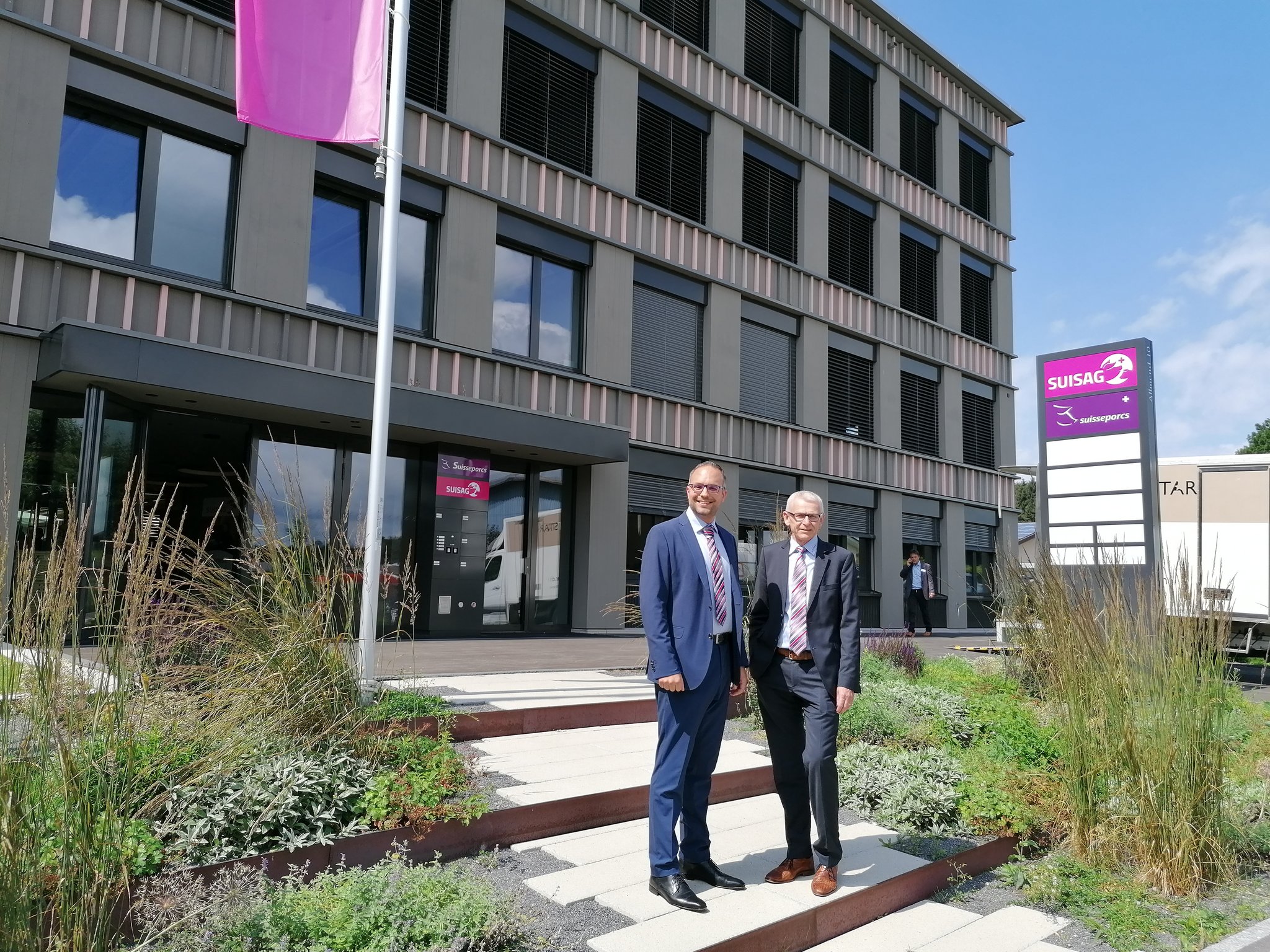 Für die Suisag gibt es mehrere Gründe zum Feiern
