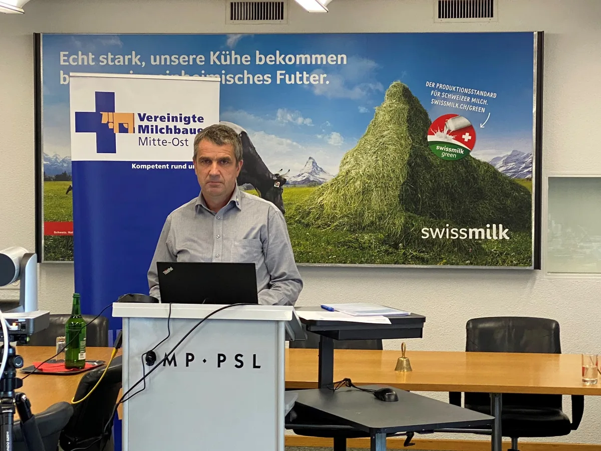e26f5bcb187051d4b68cd77ff16b90b9df68bfd0 Vizepräsident Urs Werder führte durch die virtuelle Delegiertenversammlung der VMMO. Diese fand am Sitz und mit den technischen Infrastrukturen der SMP statt. (Bild VMMO)