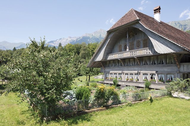 Idyllisch: Einer der Gärten im Freilichtmuseum Ballenberg. (Bild James Batten)