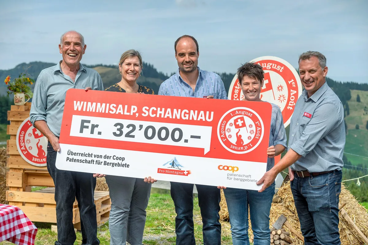 32'000 Franken aus 1.-August-Weggen für die Sanierung der Wimmisalp