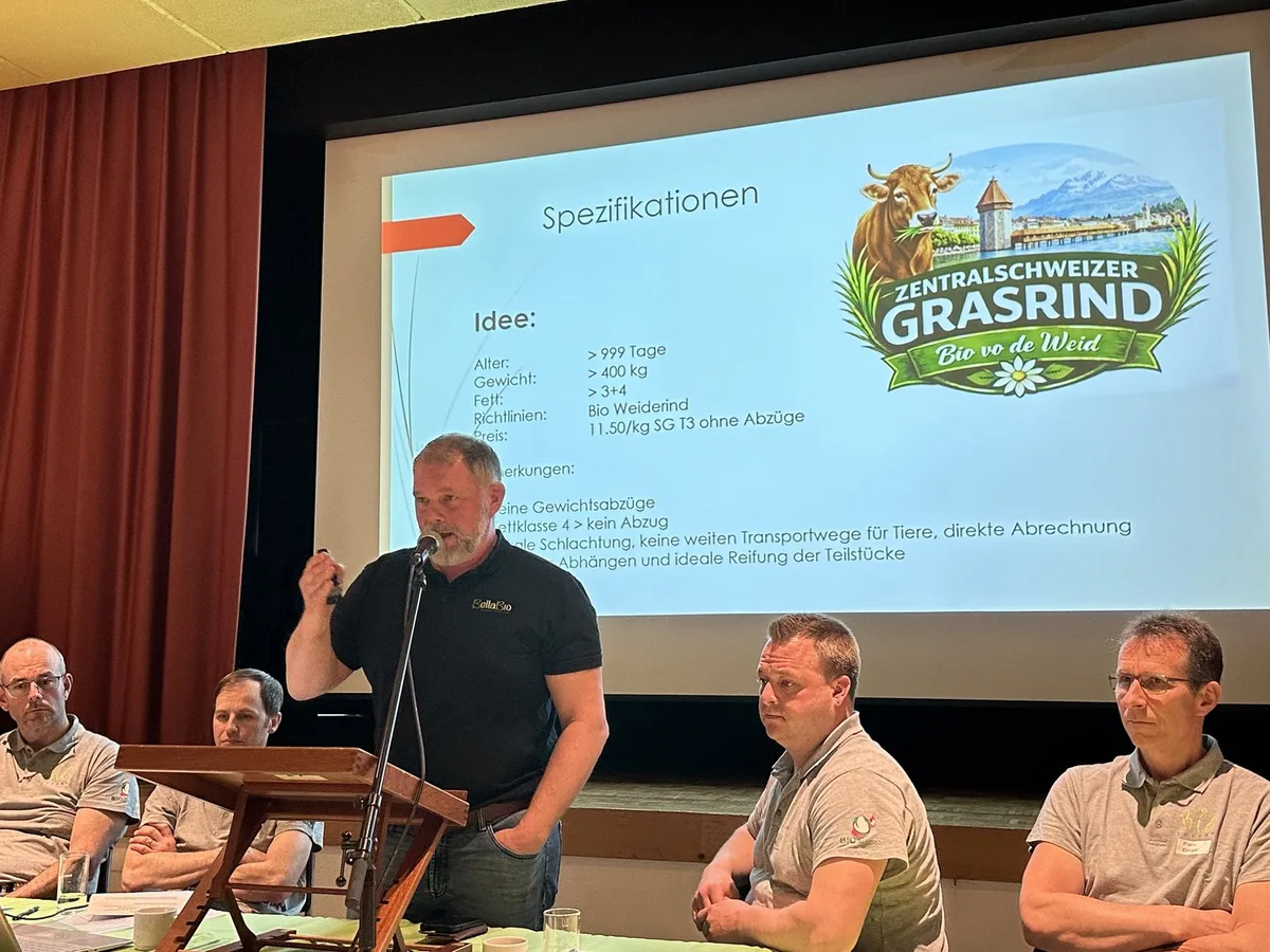 Barmettler_Grasrind Bella Bio AG will Wertschöpfung für Zentralschweizer Biobetriebe fördern