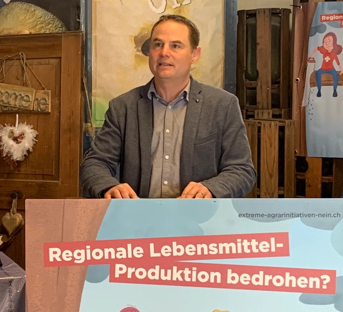bc6413f9e240b77faf5a24dbe8b685cd80f12041 Markus Kretz, Präsident des Luzerner Bäuerinnen- und Bauernverbandes nervt sich an der Dauerkritik wegen des hohen Tierbestandes. (Bild LBV)