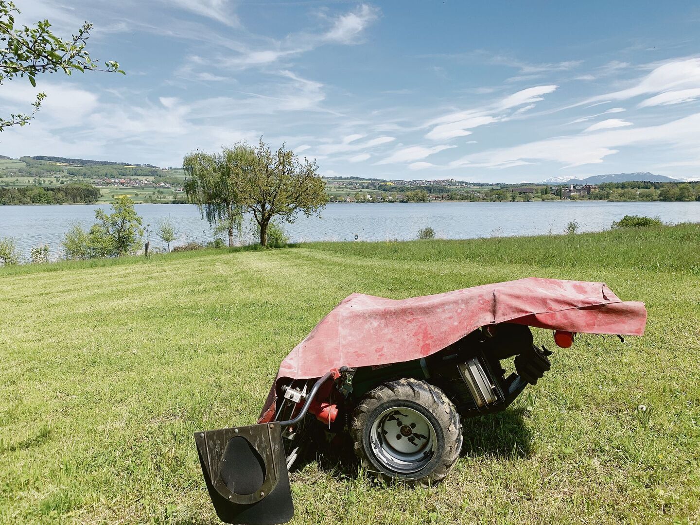 «Wir tragen Sorge»: Bauern um den Baldeggersee.