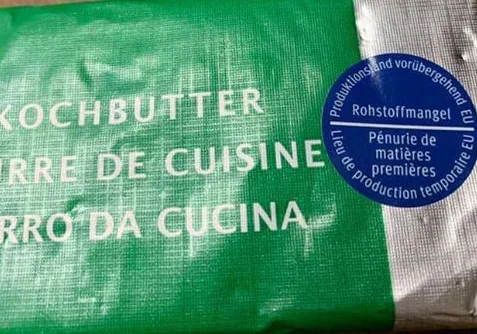 f06476f9c9823cf78360be586279ac77273b595e Migros importiert Butter wegen "Rohstoffmangel"