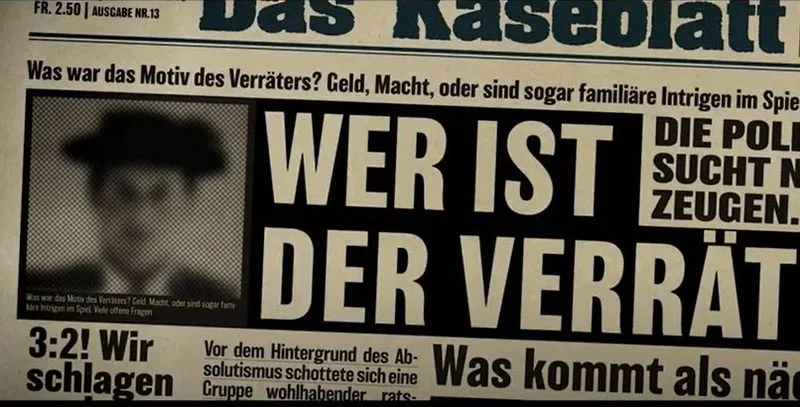 2521075b48b21e0637d1b8b06bd931086016f19c Im Video wird der Käse-Verräter in einer gross angelegten Fahndung intensiv und mit viel Empörung gesucht. (Bild Appenzeller.ch)
