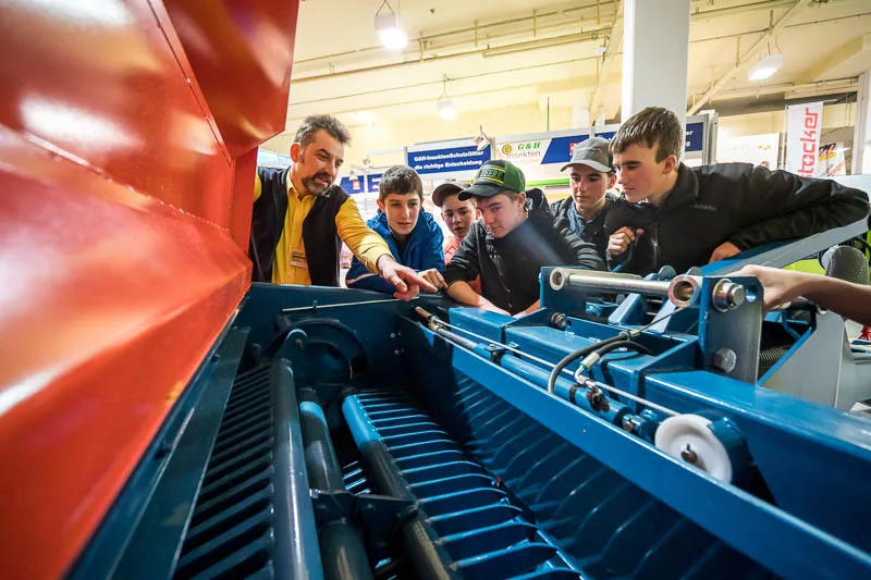 0be5dfa95ba923145bd60114b48f05e3ad0d8a23 Die Tier & Technik 2020 vermochte rund 33'000 Besucherinnen und Besucher ebenso zu begeistern, wie die 510 Aussteller. (Bild zVg)