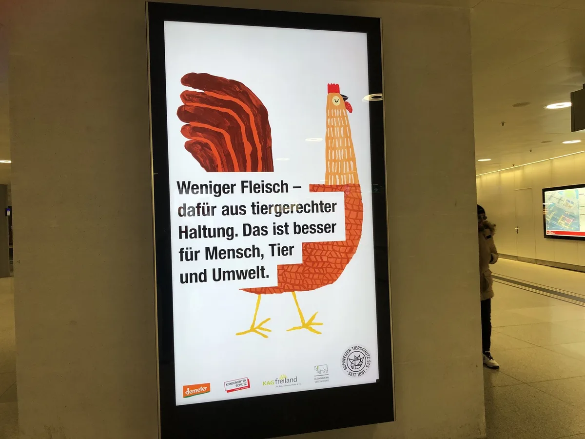kampagne_fleischkonsum Neue Kampagne will den Schweizer Fleischkonsum drosseln und verändern