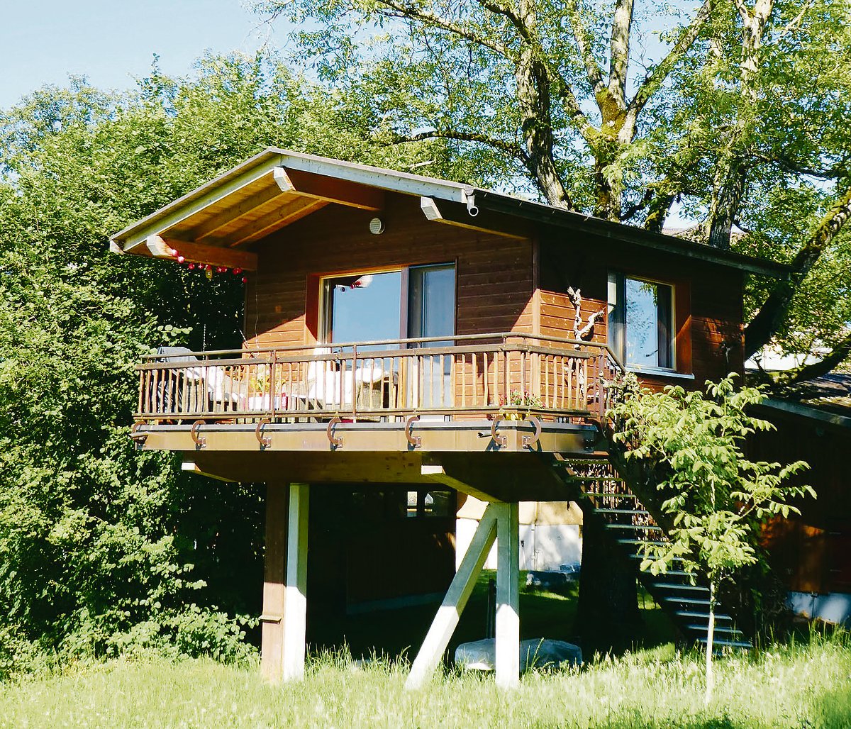 Sehr gefragt: Originelle Baumhaus-Ferienwohnung auf dem  Bauernhof Kuchischür in Neuenkirch.