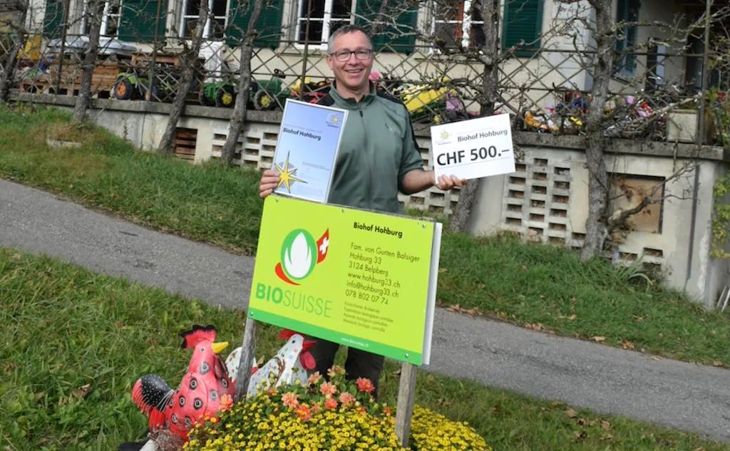 11e0f2374a55e5b055af42e511bbb09f56ba5926 Der Berner Sozialstern zeichnet Unternehmen für ihr Engagement in der Arbeitsintegration aus. Eine Anerkennung für die Arbeit von Peter von Guten und seiner Familie. (Bild Daniela Joder)
