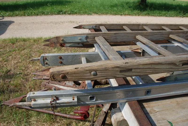 8f471e4ae6cb201cb01f33b98968be99122377f0 Leitern brauchen Pflege und müssen vor ihrem Einsatz geprüft werden. (Bild BUL)