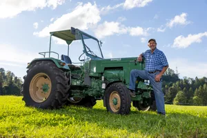 Der Bührer PM19 ist der Traumtraktor von Sepp Schmid aus Schönenberg.