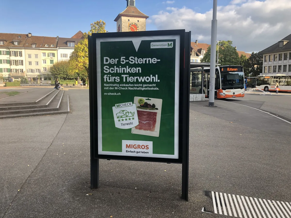 schinkenwerbung_migros-pea_ars Beschwerde gegen Migros-Werbung mit Tierwohl-Sternen abgewiesen