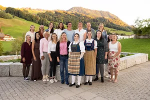 Die Bäuerinnen am BBZN in Schüpfheim mit dem Abschluss modularer Lehrgang 2024 bis 2026.