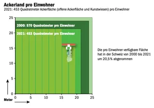 Die Bevölkerung wächst – das Ackerland nicht.