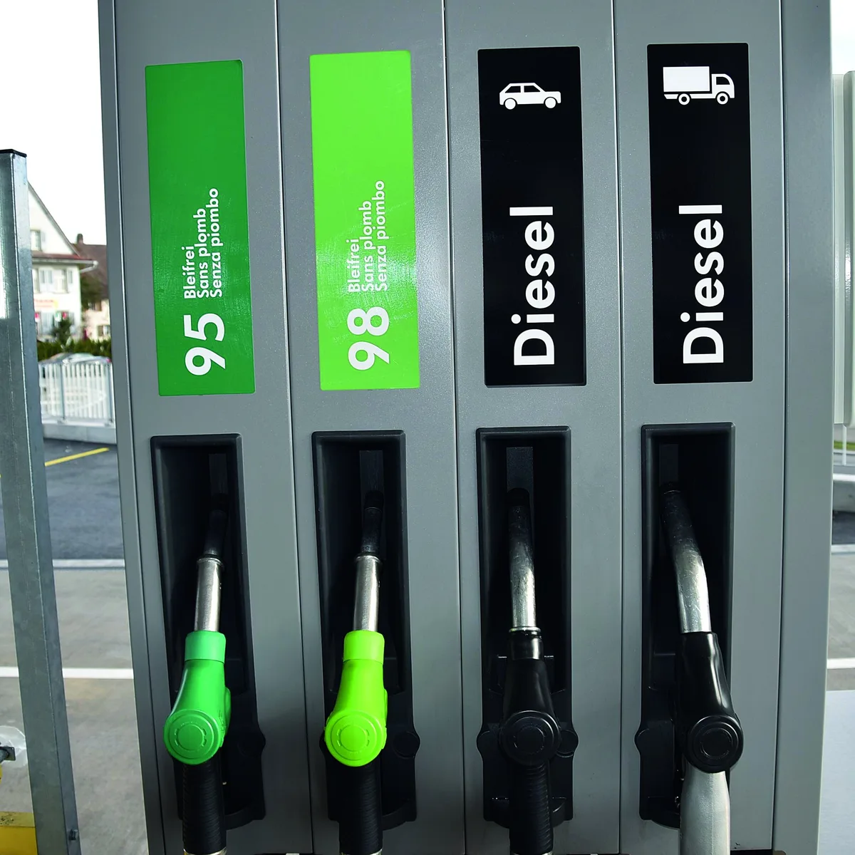 Treibstoff: Die meisten Traktoren fahren mit Diesel