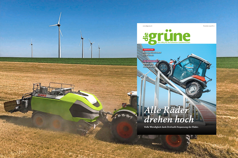 «die grüne» im November 2025 – Alle Räder drehen hoch
